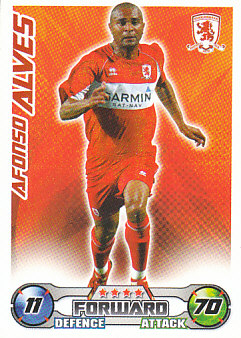 Afonso Alves Middlesbrough 2008/09 Topps Match Attax #214
